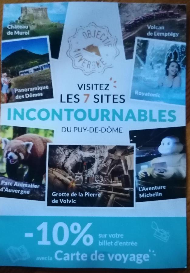 Tulipe, Appartement 5 Personnes, Entre Sancy Et Volcans D'Auvergne Orcival Buitenkant foto
